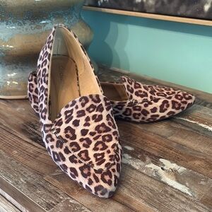 Cityclassified Brown Leopard Flats Classic Silhouette